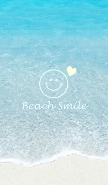 [LINE着せ替え] Love Beach Smile -MEKYM- 6の画像1
