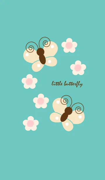 [LINE着せ替え] vintage butterfly theme 24の画像1