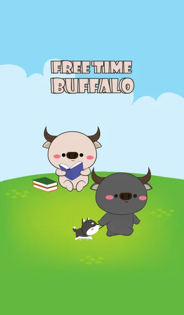 [LINE着せ替え] Free Time Love Buffalo (jp)の画像1