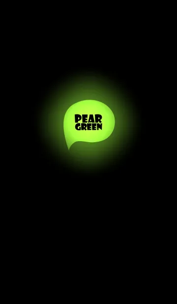 [LINE着せ替え] Pear Green In Black Vr.2 (jp)の画像1