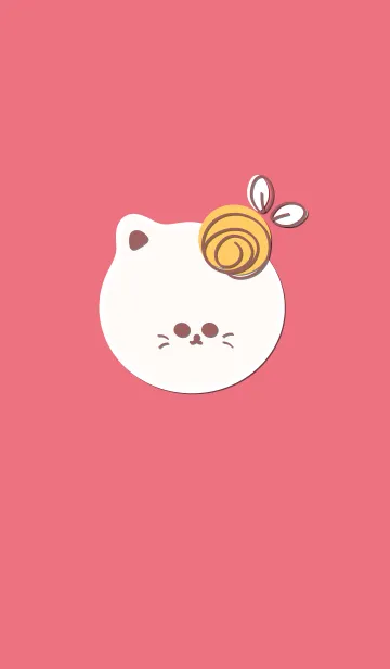 [LINE着せ替え] Cute cat theme 42 :)の画像1