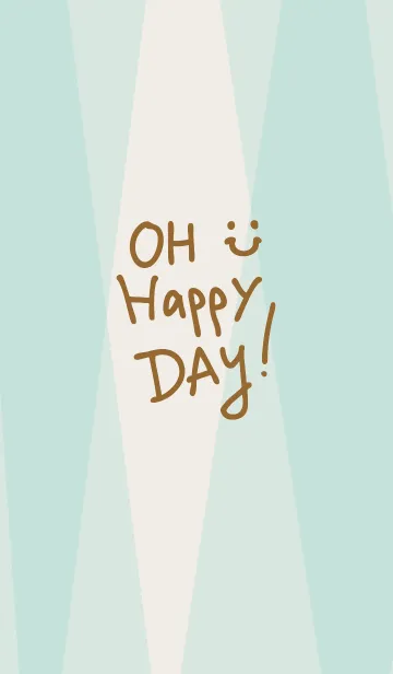 [LINE着せ替え] 色面構成 緑 スマイル23の画像1