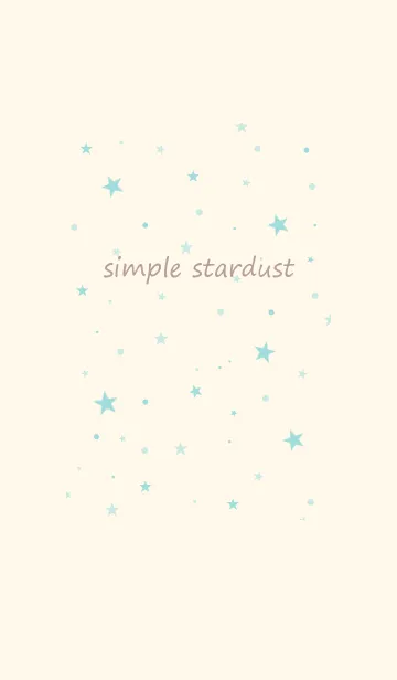 [LINE着せ替え] simple stardust**ivorygreen pinkの画像1