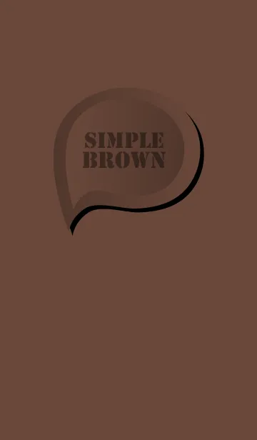 [LINE着せ替え] Brown Button (jp)の画像1