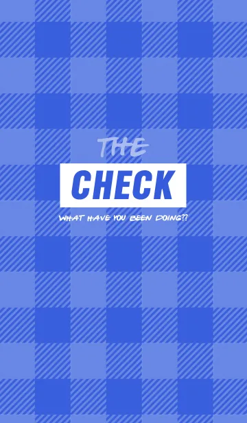 [LINE着せ替え] ザ チェック 033の画像1