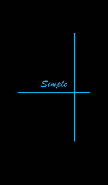 [LINE着せ替え] シンプル カラー with Black No.1-7の画像1