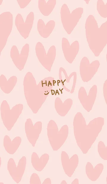 [LINE着せ替え] ハートたくさんピンクピンクの画像1