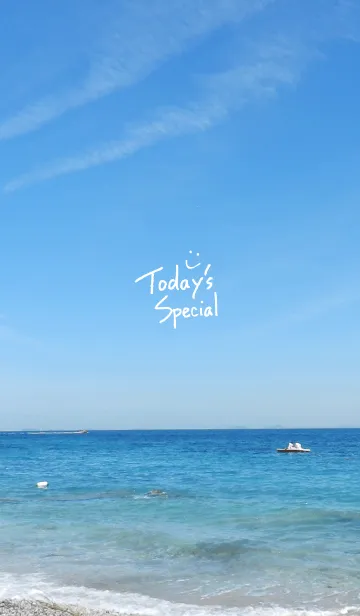 [LINE着せ替え] 青い海と空11の画像1