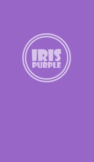 [LINE着せ替え] Love Iris Purple v.6 (jp)の画像1