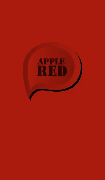 [LINE着せ替え] The Button Apple Red (jp)の画像1