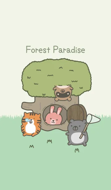 [LINE着せ替え] Forest Paradisev 2.0 +の画像1