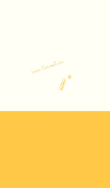 Love Cosmetics chrome yellowの着せ替えメイン画像