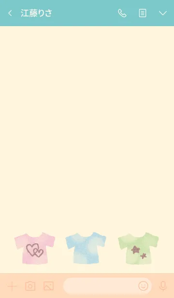 [LINE着せ替え] ミルキーTシャツの画像3