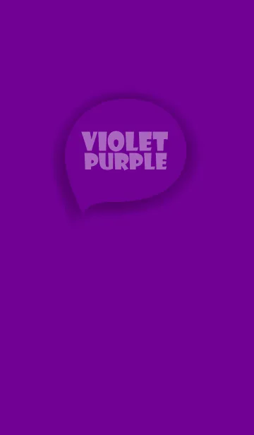 [LINE着せ替え] Love Violet purple Button (jp)の画像1