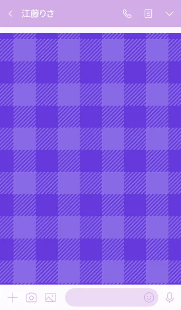 [LINE着せ替え] ザ チェック 034の画像3