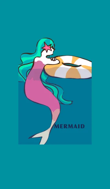 [LINE着せ替え] 海のマーメイドの画像1