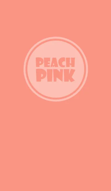 [LINE着せ替え] Peach Pink Theme Vr.1 (jp)の画像1