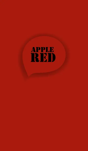 [LINE着せ替え] Love Red Apple Button (jp)の画像1