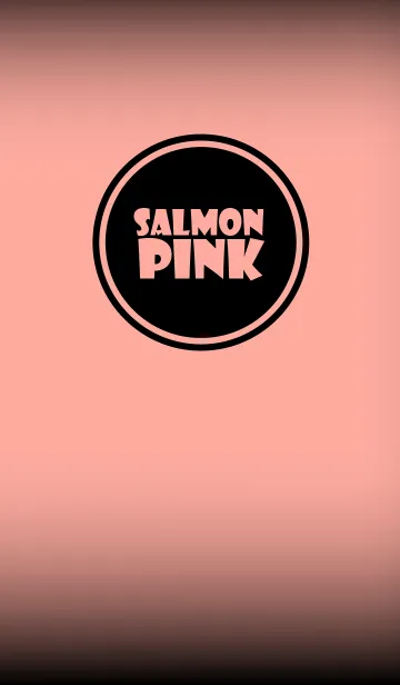 [LINE着せ替え] Salmon Pink And Black Ver.6 (jp)の画像1