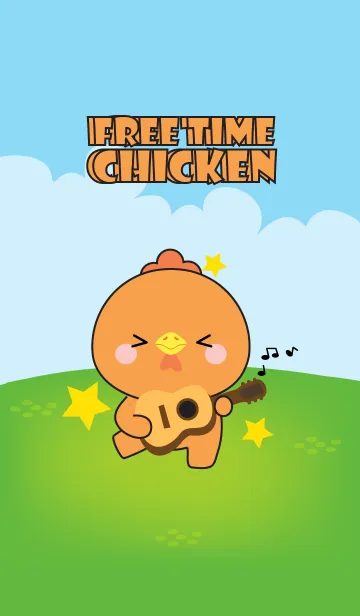 [LINE着せ替え] Free Time Chicken (jp)の画像1