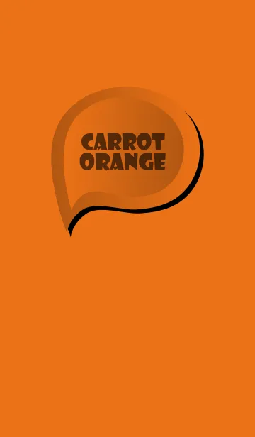 [LINE着せ替え] Carrot Orange Button (jp)の画像1