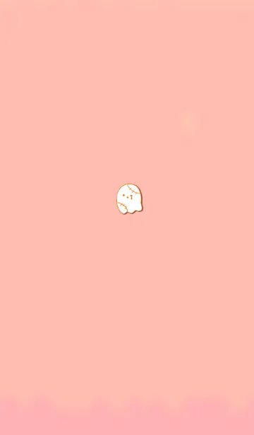 [LINE着せ替え] Simple cute ghost 13の画像1