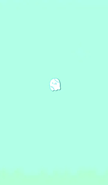 [LINE着せ替え] Simple cute ghost 18の画像1