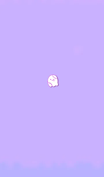 [LINE着せ替え] Simple cute ghost 21の画像1