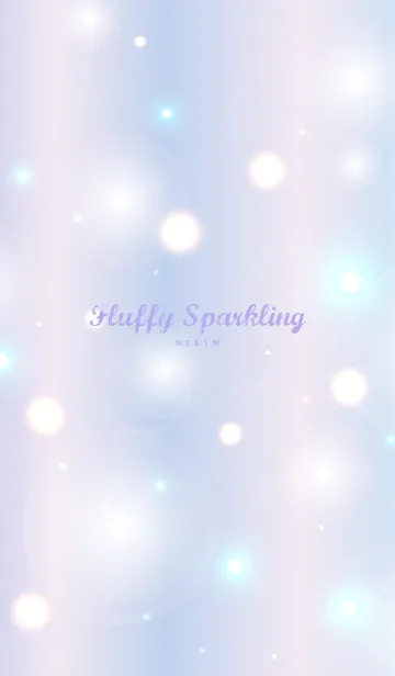 [LINE着せ替え] Fluffy Sparkling -MEKYM- 19の画像1