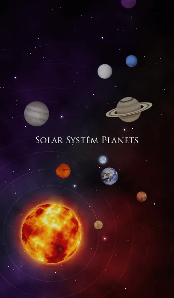 [LINE着せ替え] Solar System Planets.の画像1