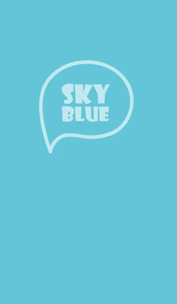 [LINE着せ替え] Love Sky Blue Vr2 (jp)の画像1