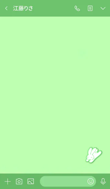 [LINE着せ替え] Simple Sleep Rabbit 3の画像3