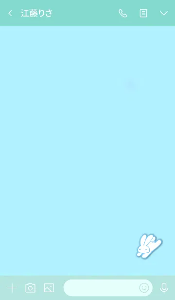 [LINE着せ替え] Simple Sleep Rabbit 5の画像3