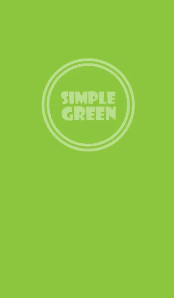 [LINE着せ替え] Love Green v.6 (jp)の画像1