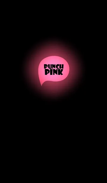 [LINE着せ替え] Punch Pink In Black Vr.2 (jp)の画像1