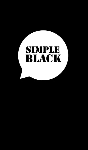 [LINE着せ替え] Black Vr.3 (jp)の画像1