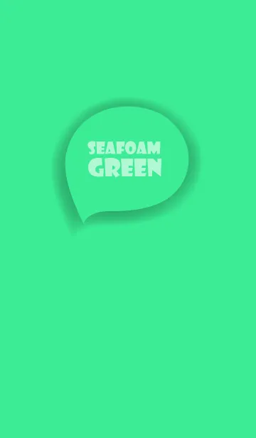 [LINE着せ替え] Love Seafoam Green Button (jp)の画像1