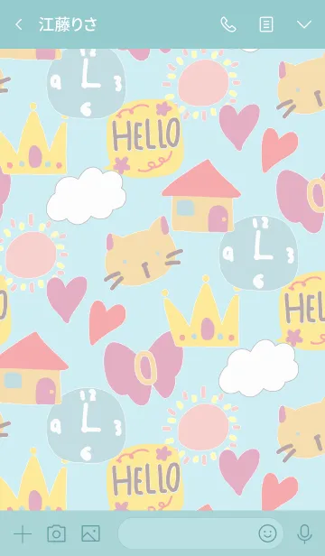 [LINE着せ替え] 気軽に使える♪着せかえの画像3