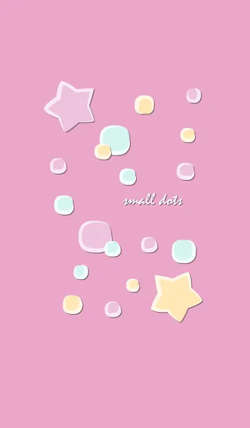 [LINE着せ替え] Small colorful dots 39の画像1