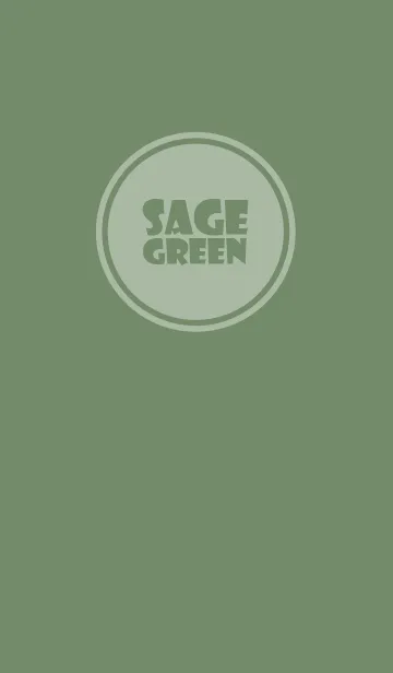 [LINE着せ替え] Sage Green Theme Ver.1 (jp)の画像1