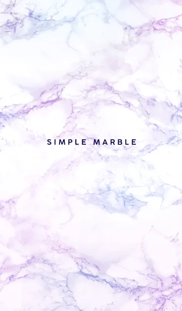[LINE着せ替え] SIMPLE MARBLE #Purple Gradationの画像1