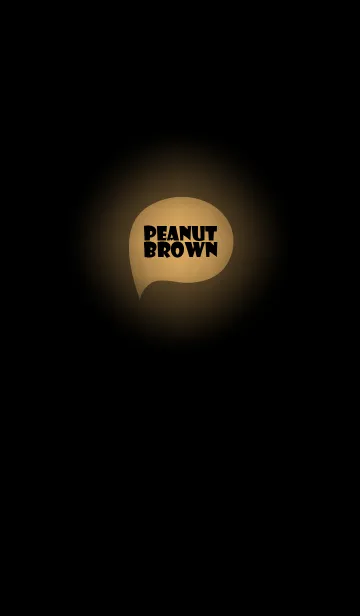 [LINE着せ替え] Peanut Brown In Black Vr.2 (jp)の画像1