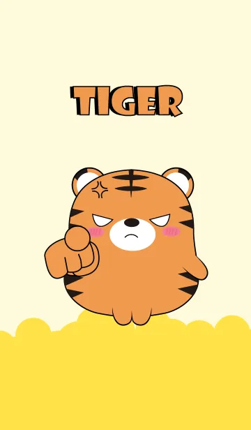 [LINE着せ替え] Emotion Angry Tiger (jp)の画像1