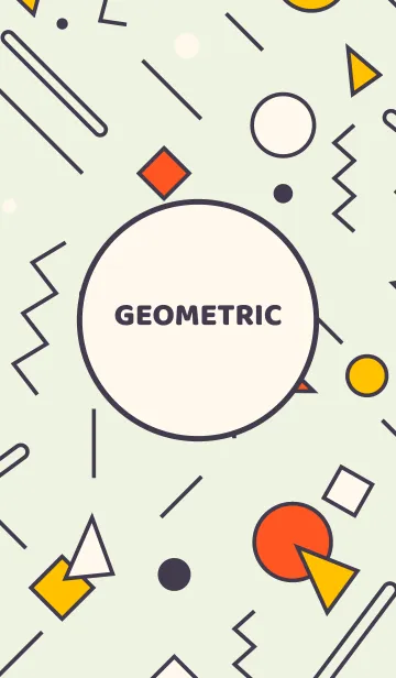 [LINE着せ替え] Geometric Saltpan Greyの画像1