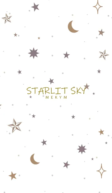 [LINE着せ替え] STARLIT SKY -MEKYM- 13の画像1