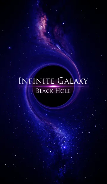 [LINE着せ替え] INFINITE GALAXY -Black Hole-の画像1