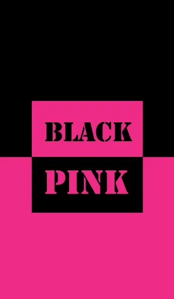 [LINE着せ替え] Pink & Black Vr.2 (jp)の画像1