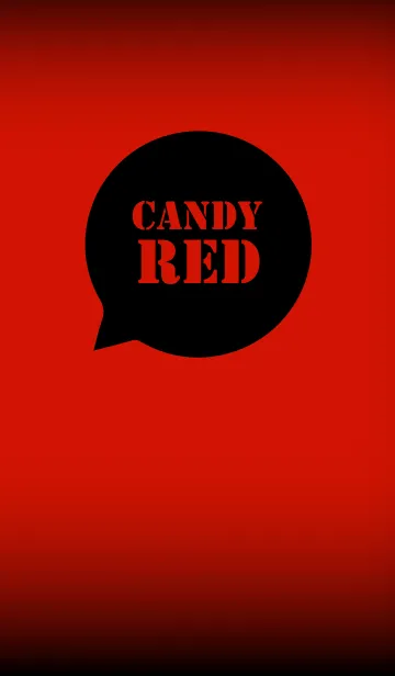 [LINE着せ替え] Candy Red And Black Vr.3 (jp)の画像1
