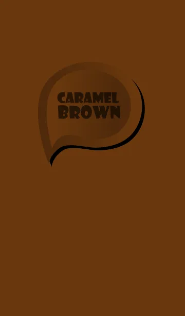 [LINE着せ替え] Caramel Brown Button (jp)の画像1