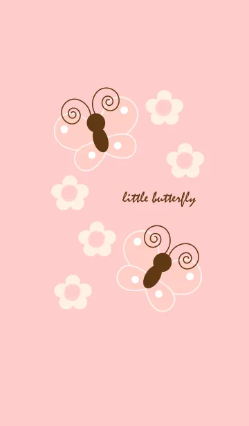 [LINE着せ替え] vintage butterfly theme 26の画像1